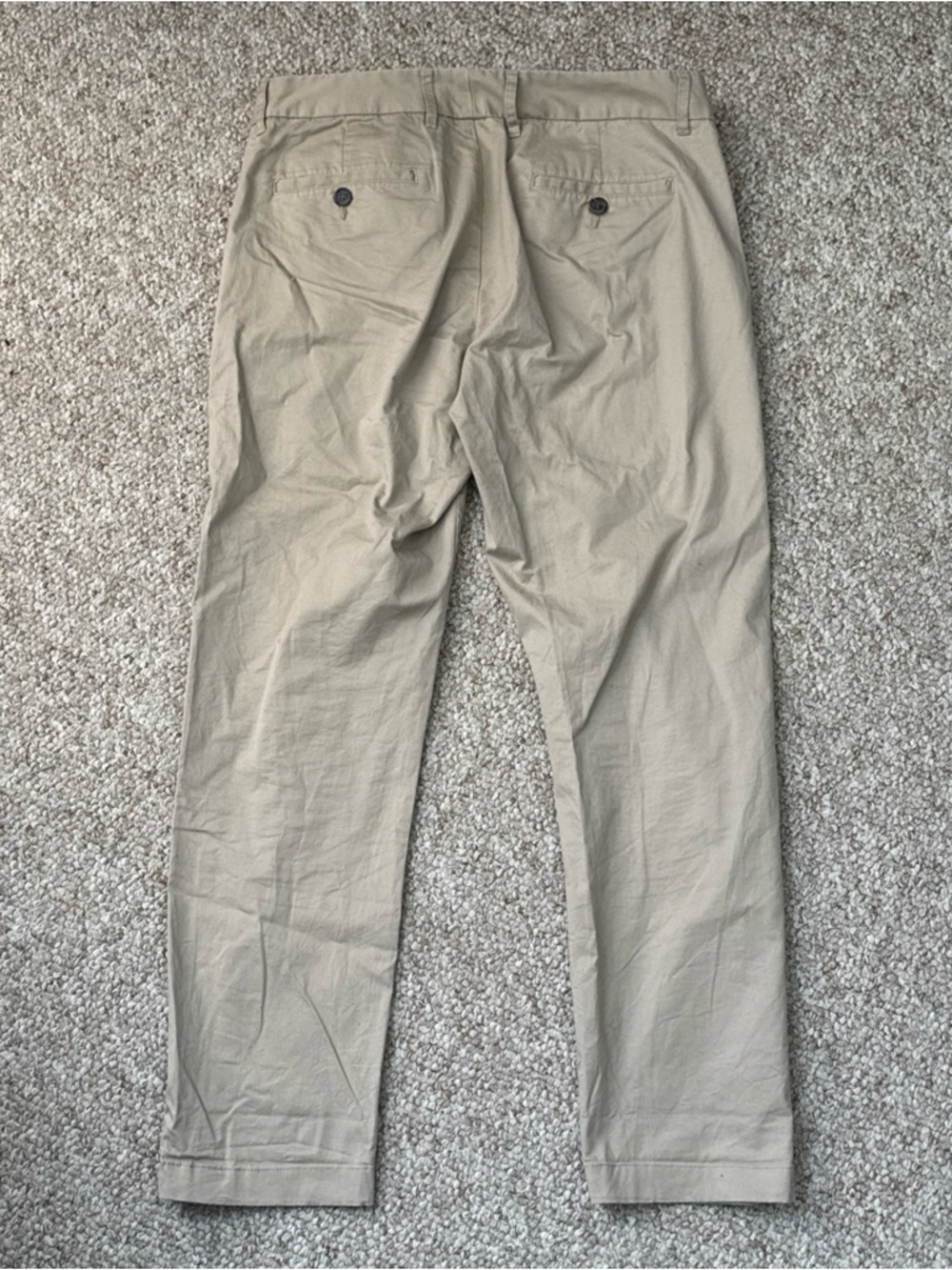 Peter Manning Men’s Lightweight Stretch Khaki Slim Chinos 31x26 - Picture 9 of 9